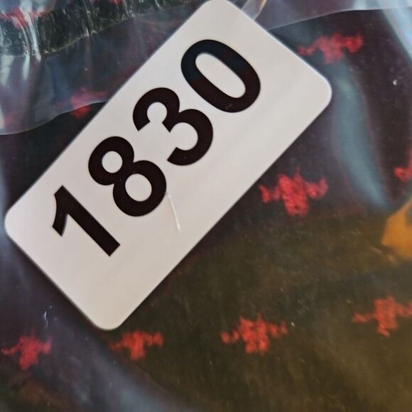 Croft &barrow Cardigan Sweater Christmas Sz Med black red soft - Picture 9 of 10